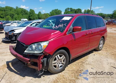 2006 Honda Odyssey Ex-L z USA, uszkodzony, nr VIN 5FNRL38666B432577